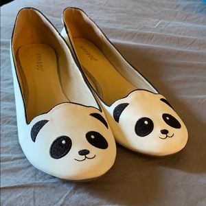 Bamboo brand panda flats, size 8.5